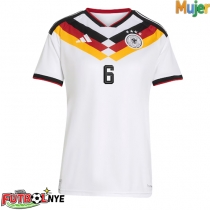Camiseta Alemania Joshua Kimmich #6 Primera Equipación para mujer Mundial 2026 manga corta